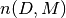 n(D,M)