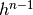 h^{n-1}
