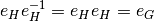 e_He^{-1}_H = e_He_H =e_G